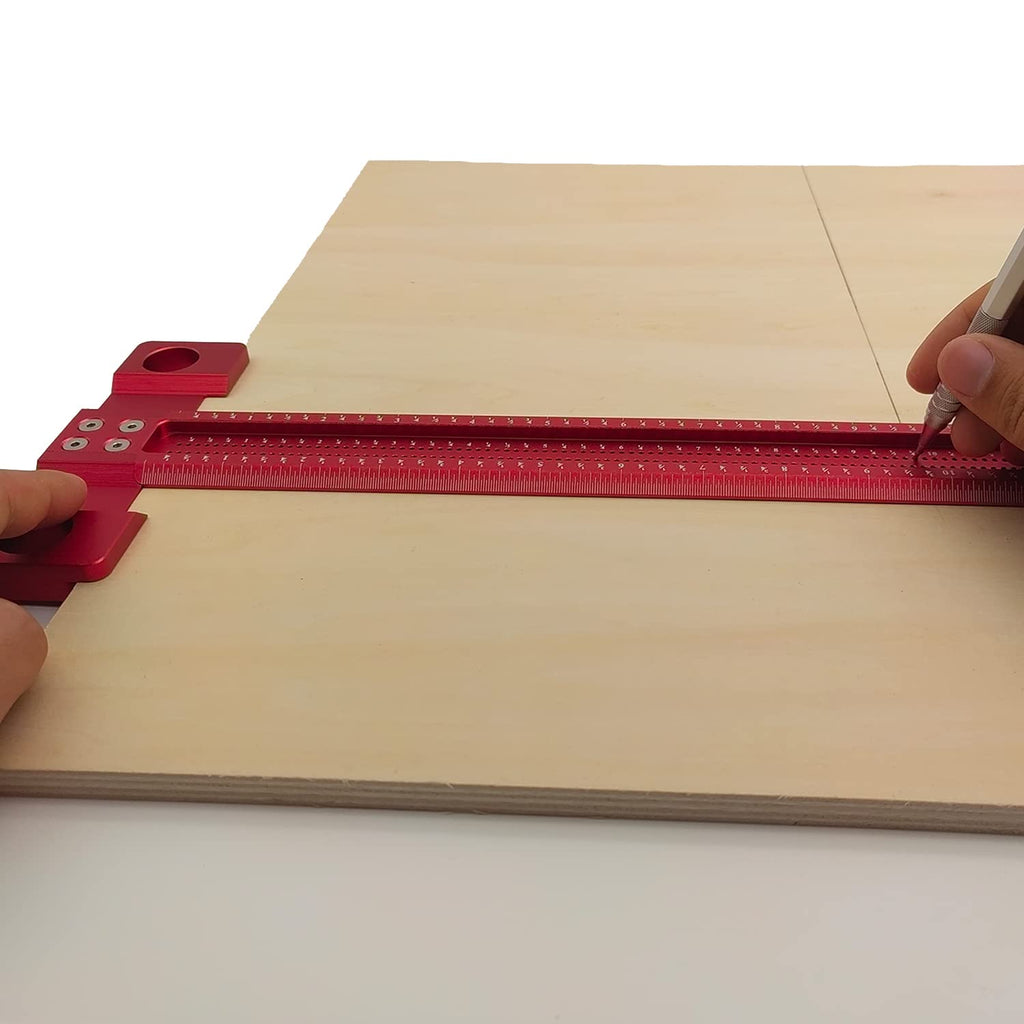 Woodworking Scriber T-Square Ruler 24in E697