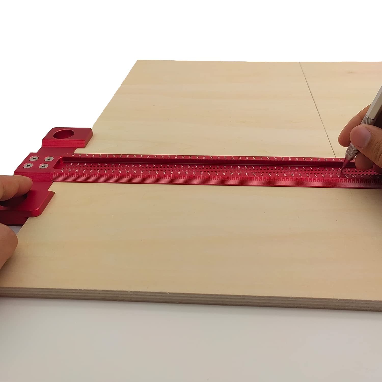 Woodworking Scriber T-Square Ruler 24in E697