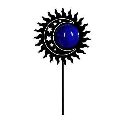 Sun Moon Garden Stake J9263