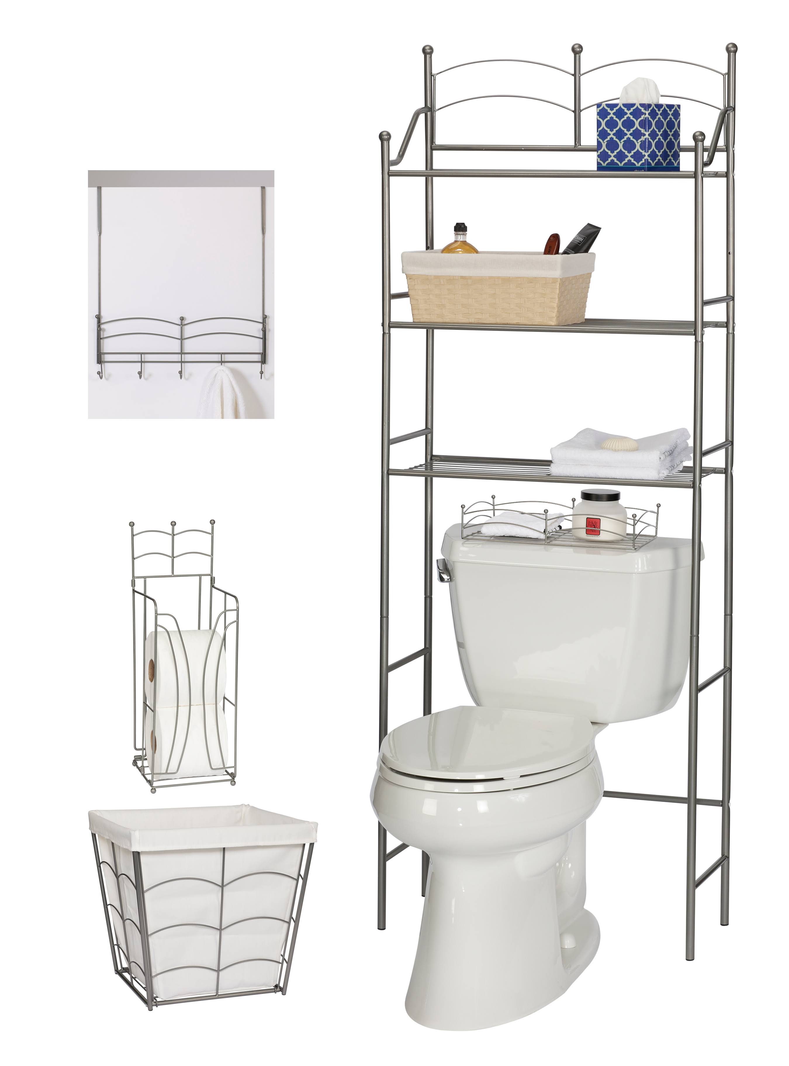 5pc Bath Set Satin Nickel Y9740