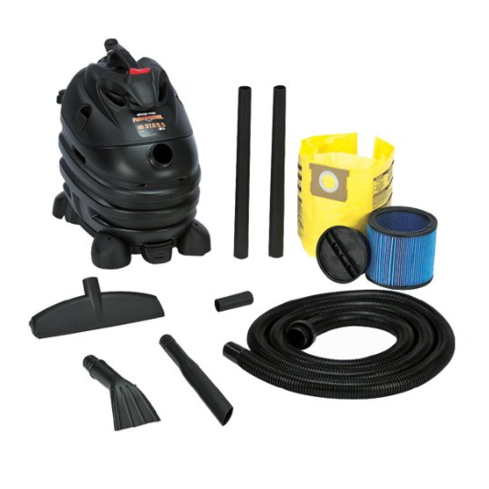 10 Gallon 6.5 HP Portable Vacuum N686
