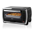 Digital Convection Toaster Oven, 6-Slice, Black/Polished Stainless C4852