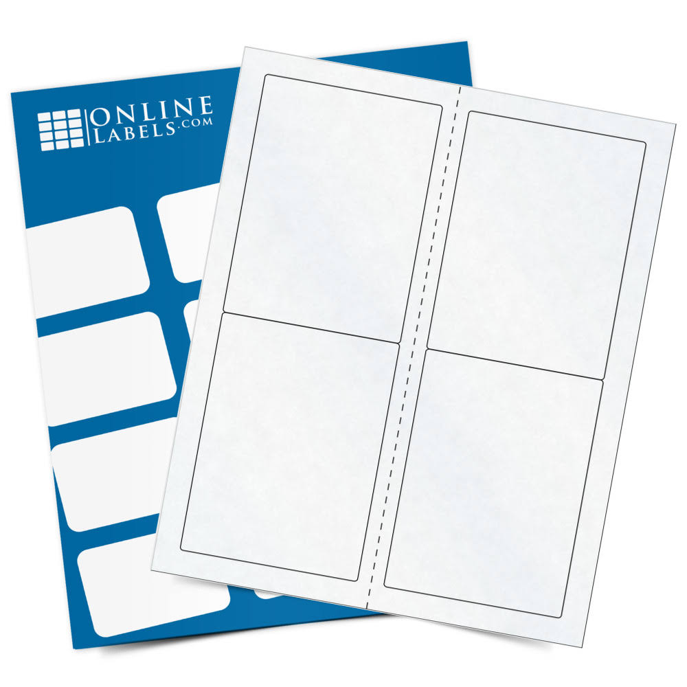 Clear Matte Laser Labels, 100 Sheets Q977