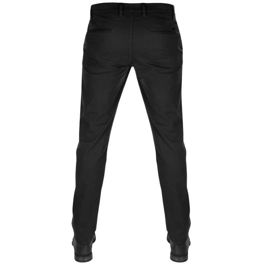 Black Slim Chinos T4607