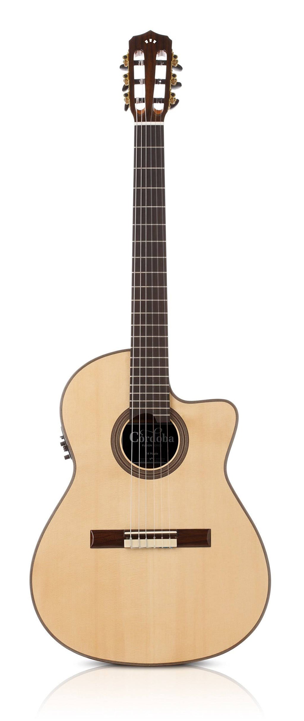 Maple Acoustic Electric Nylon String Classical Guitar B275