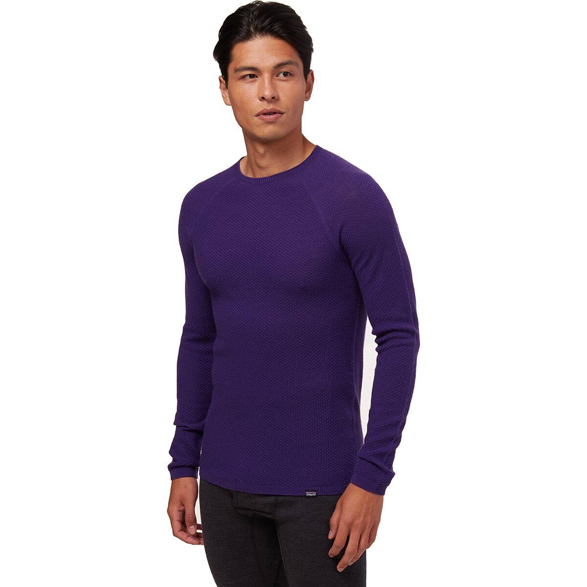 Purple Men's L Crew I3309