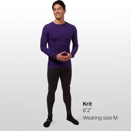 Purple Men's L Crew I3309