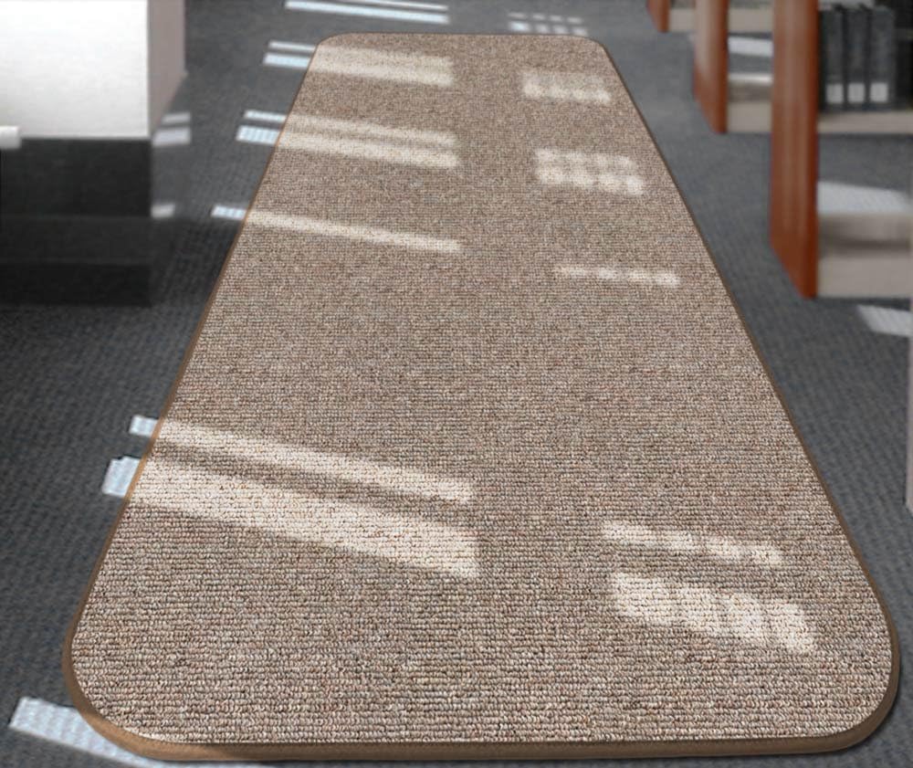 Skid-Resistant Carpet Runner - Pebble Beige - 10 Feet X 48 Inches R525