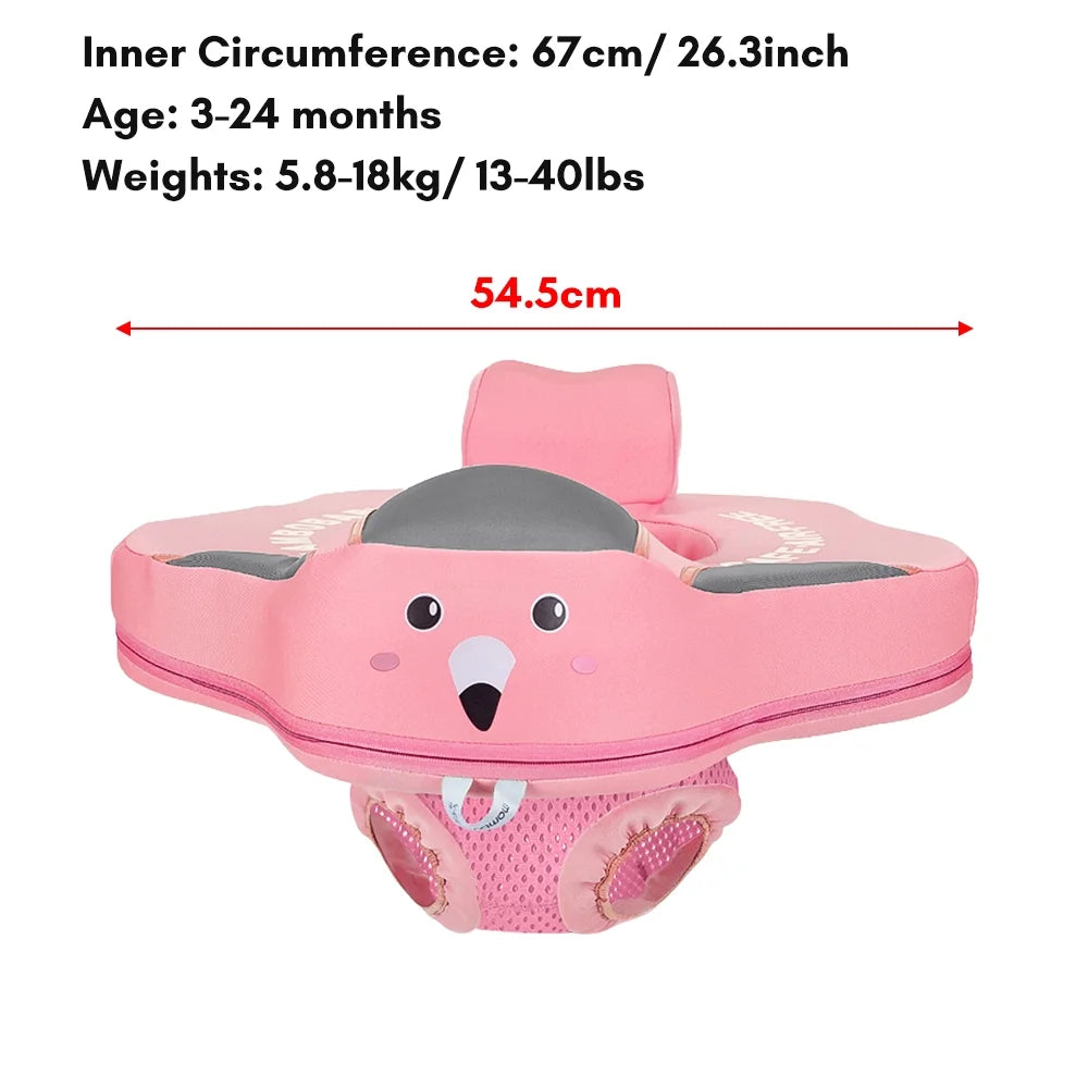 Non-Inflatable Pool Seat Float with Safety Seat T2807