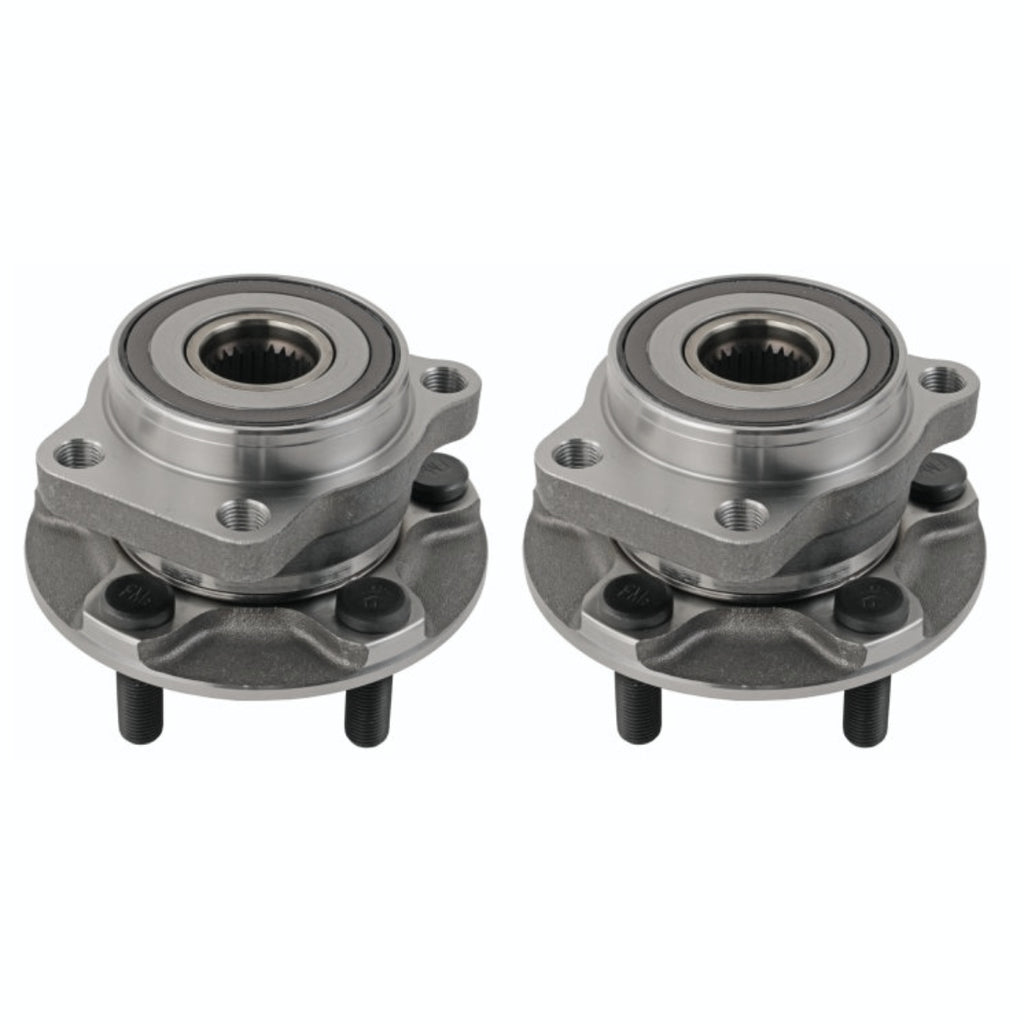 Front Wheel Bearing Hub Assembly Brake Rotor Ceramic Pad Kit J465662