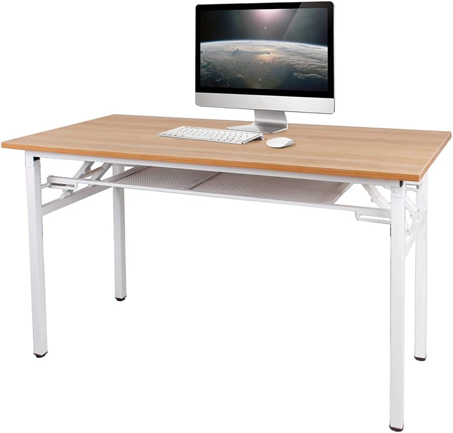 Folding Computer Desk 47 inches Workstation Desk T755810
