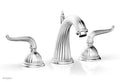 Three Hole Widespread Bathroom Faucet with Lever Handles P118776