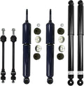 Front Shocks & Rear Shocks Absorbers + Front Sway Bar Links 6pc Set N52098