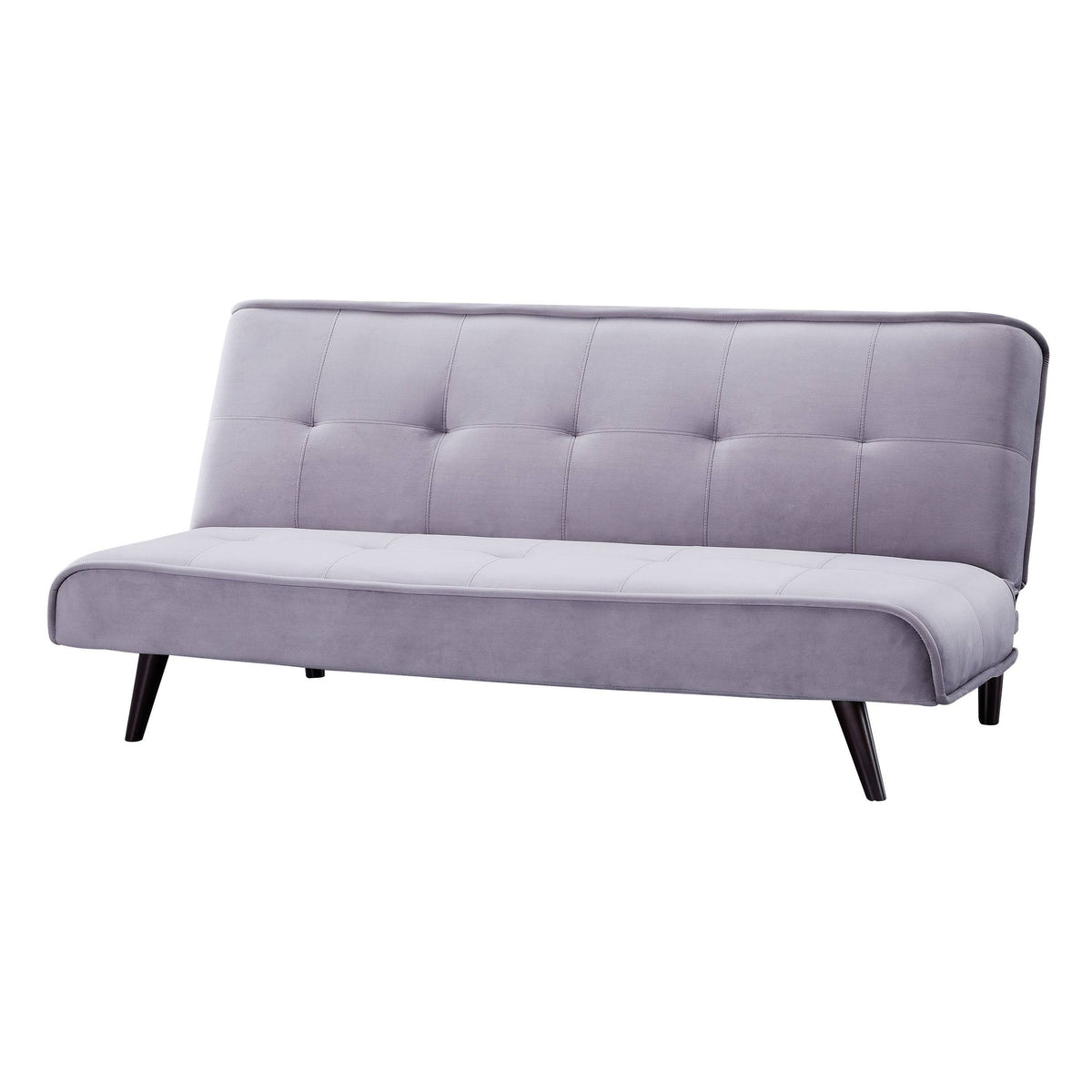 Navy Blue Velvet Convertible Sofa Q319759