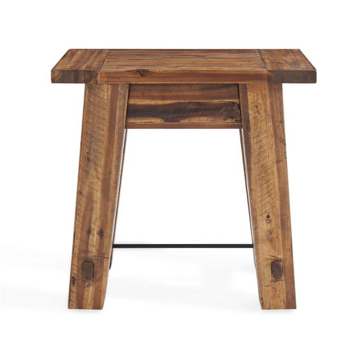 Industrial Wood End Table O53240