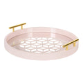 Pink Round Cut-Out Tray B4154