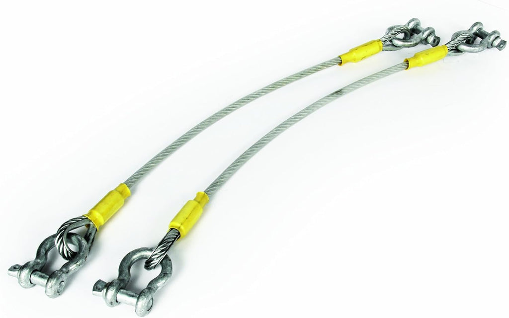Pack of 2 Gooseneck Adapter Safety Cable F943232