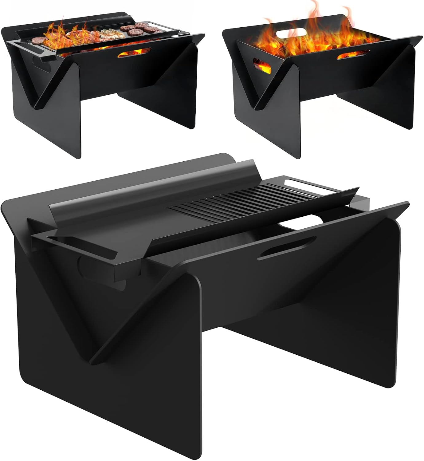 18 inch Steel Fire Pit H77039