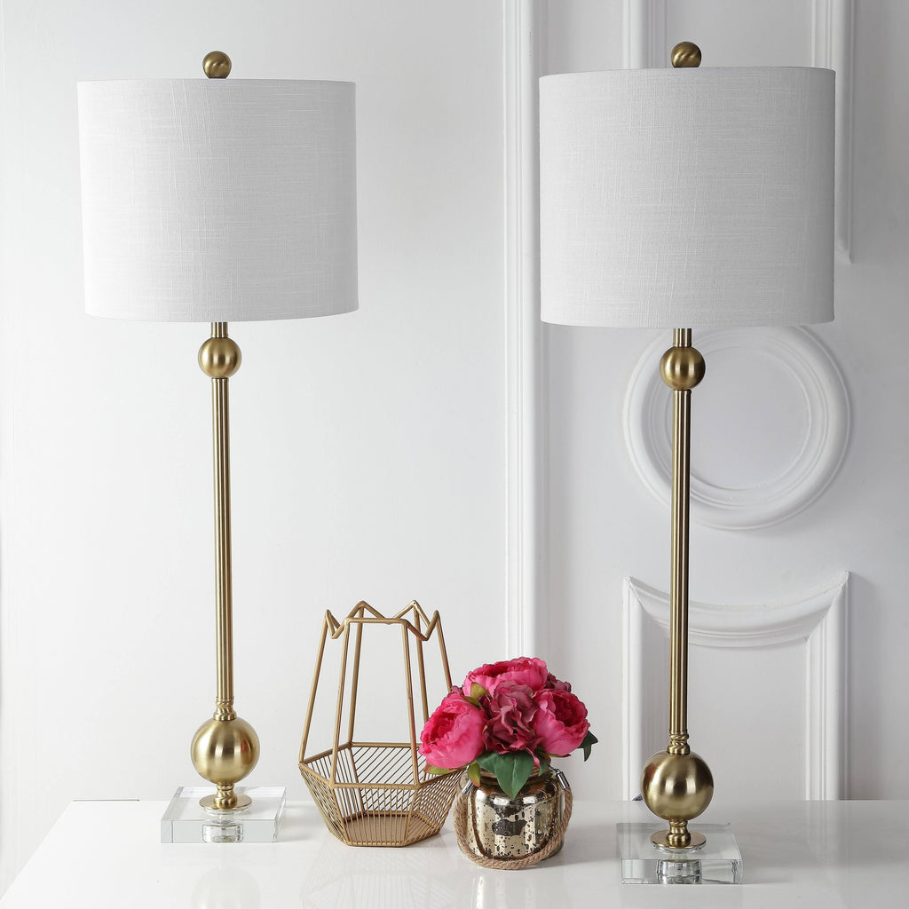 Brass Table Lamps - 2 count C970606