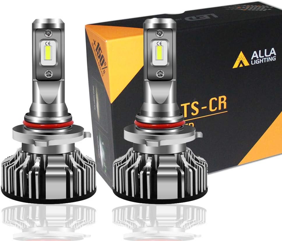 6500K Xenon White LED Headlights Bulbs Pack of 2 C370346