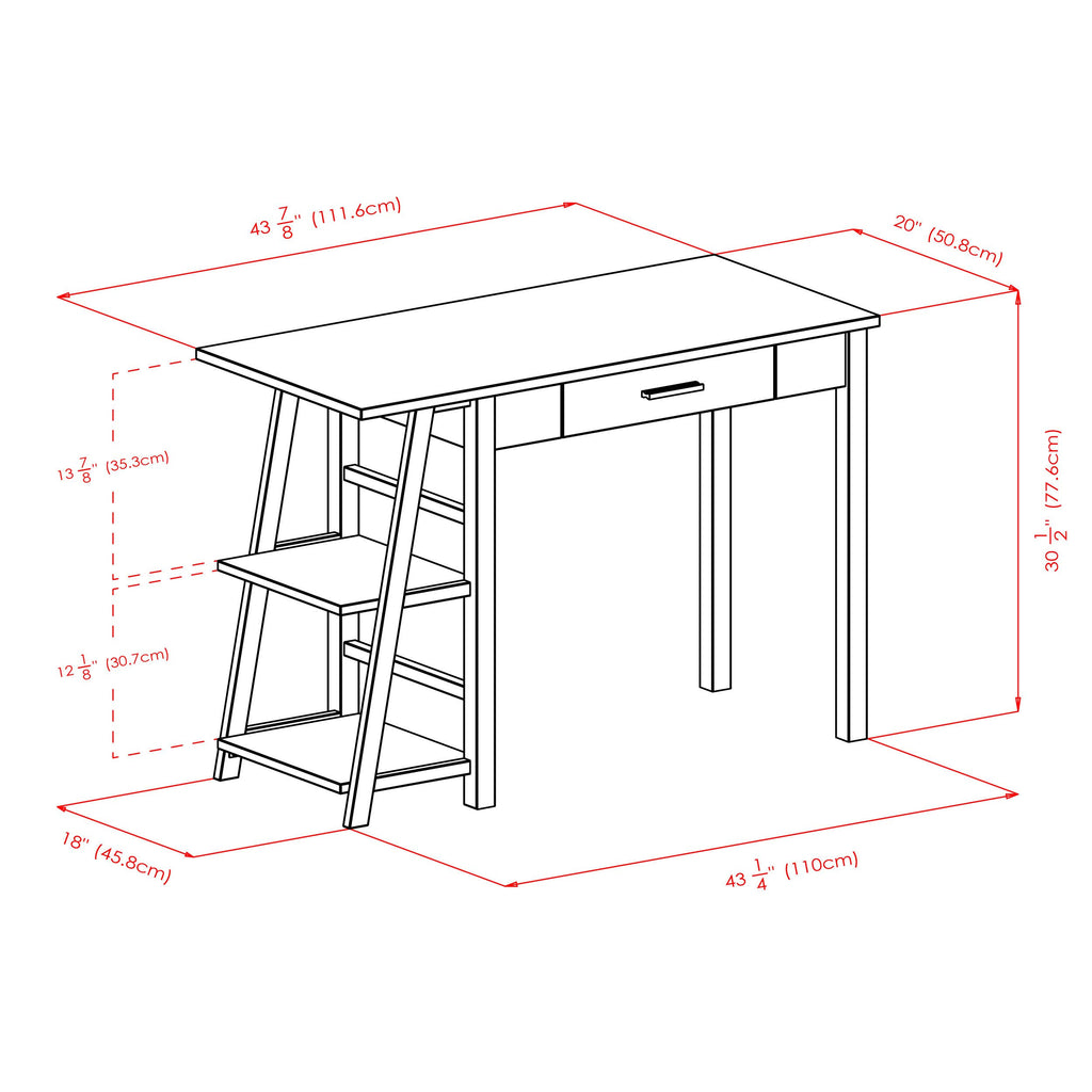 Walnut Writing Desk N389324