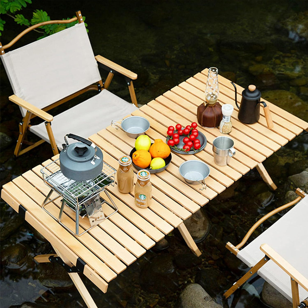 White Granite 6 Foot Folding Plastic Table X6623