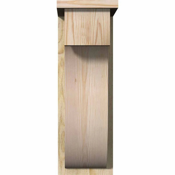 Rough Sawn Corbel with Backplate, Douglas Fir N425239