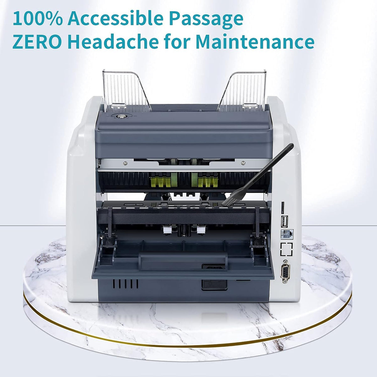 Money Counter Machine with CIS/UV/MG/IR Counterfeit Detection F5092
