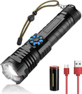 6000 Lumen Rechargeable LED Tactical Flashlight K7408