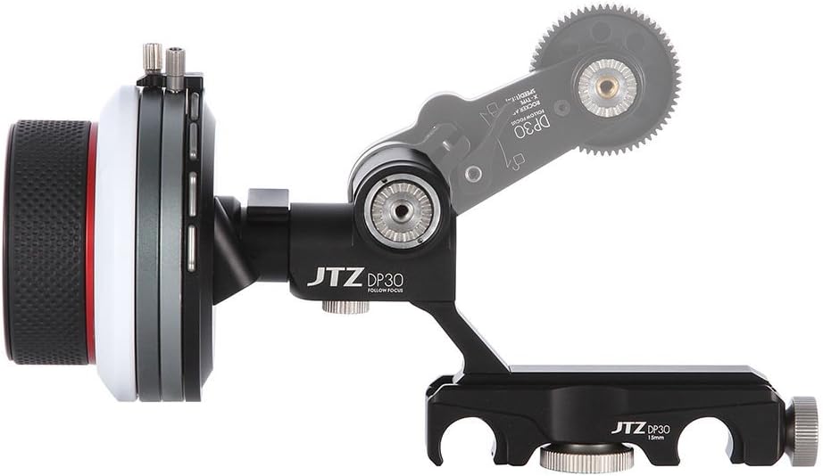 DP30 Cine Follow Focus Puller 15mm / 19mm Rail System Kit K22130