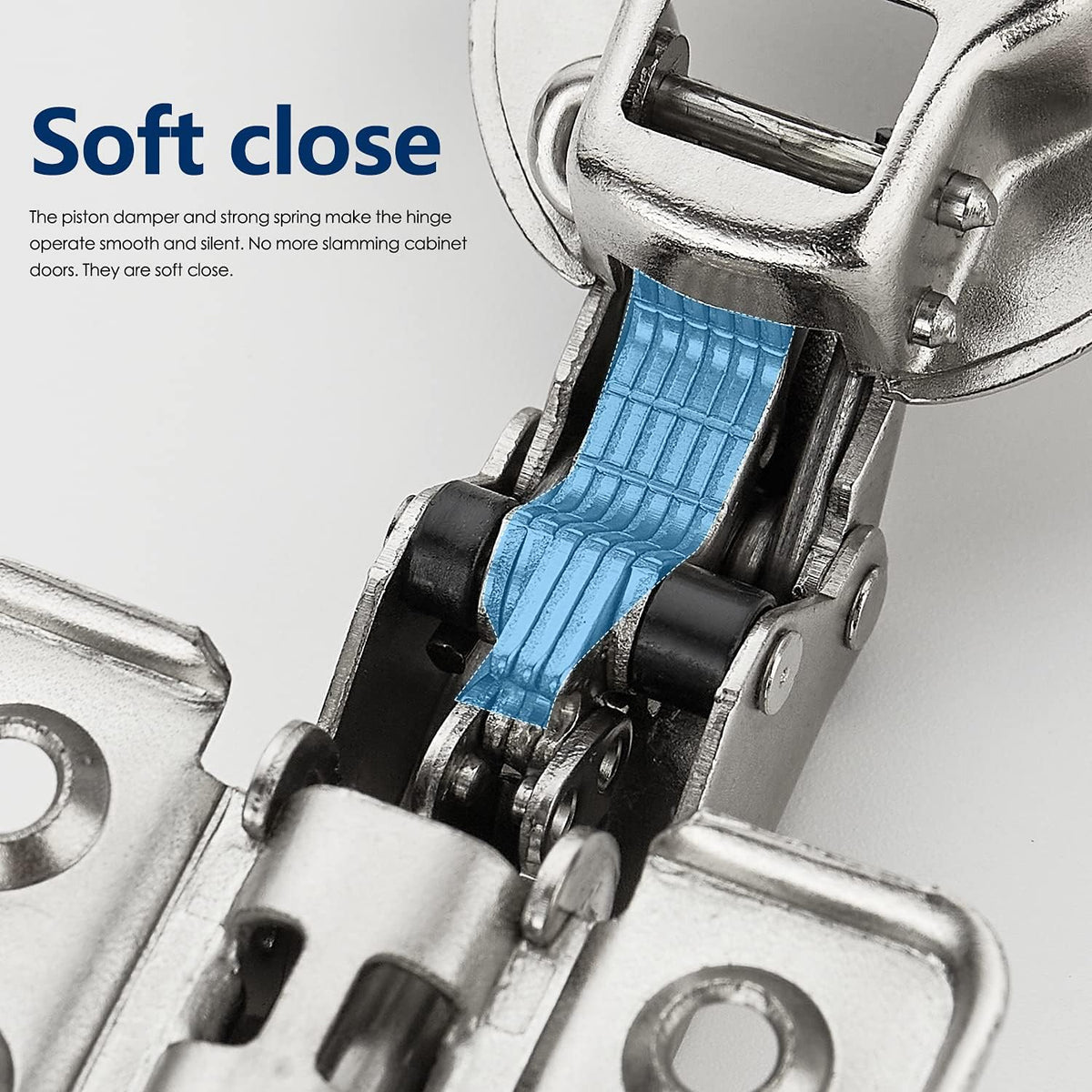 50 Pack 25 Pairs Soft Close Full Overlay Cabinet Door Hinges I728