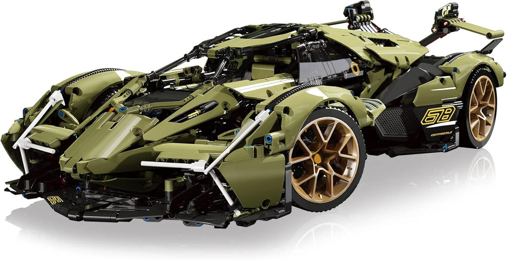 2572 Pieces Sports Car Building Block Set E960