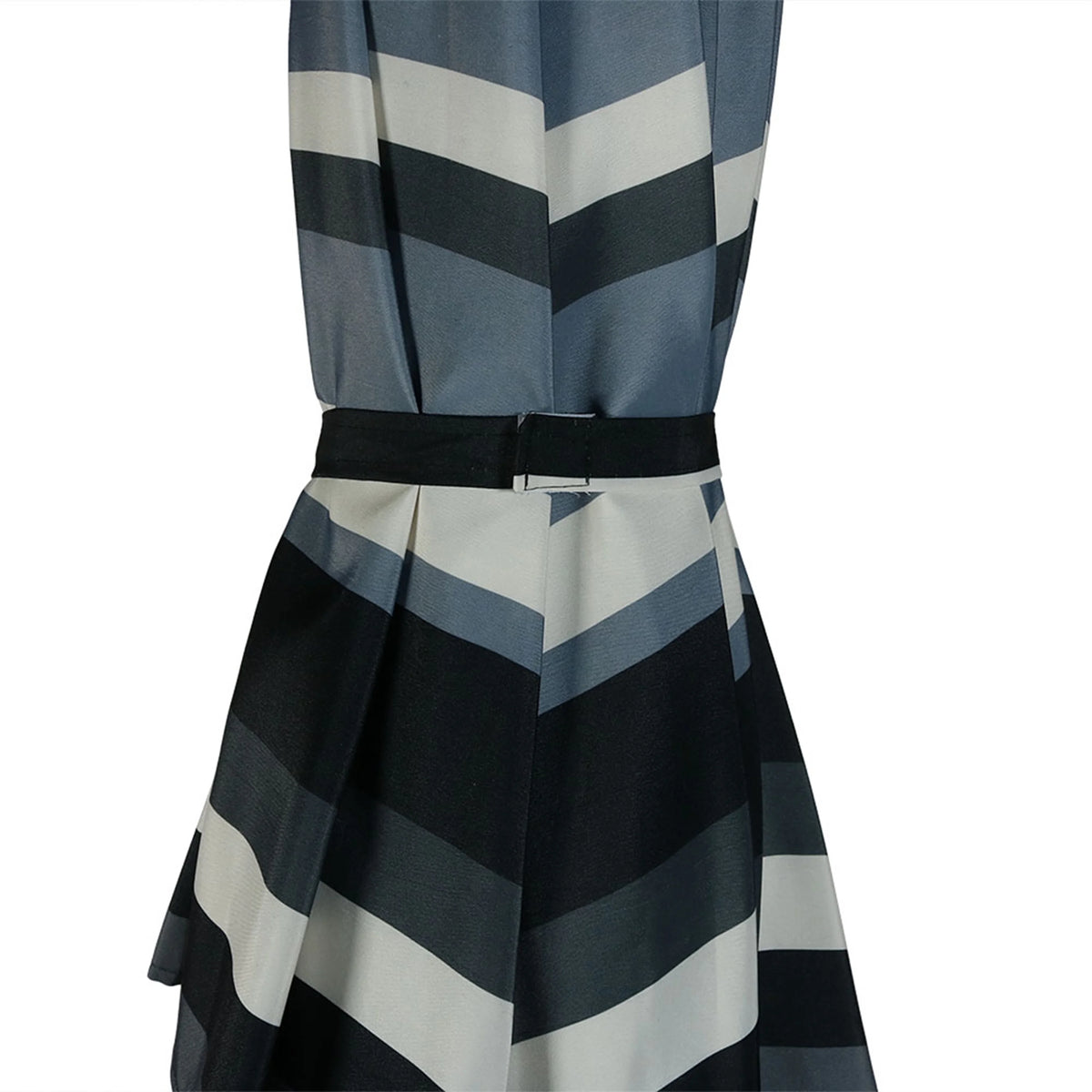 Striped 9' Patio Umbrella with Push Button Tilt & Crank F196576