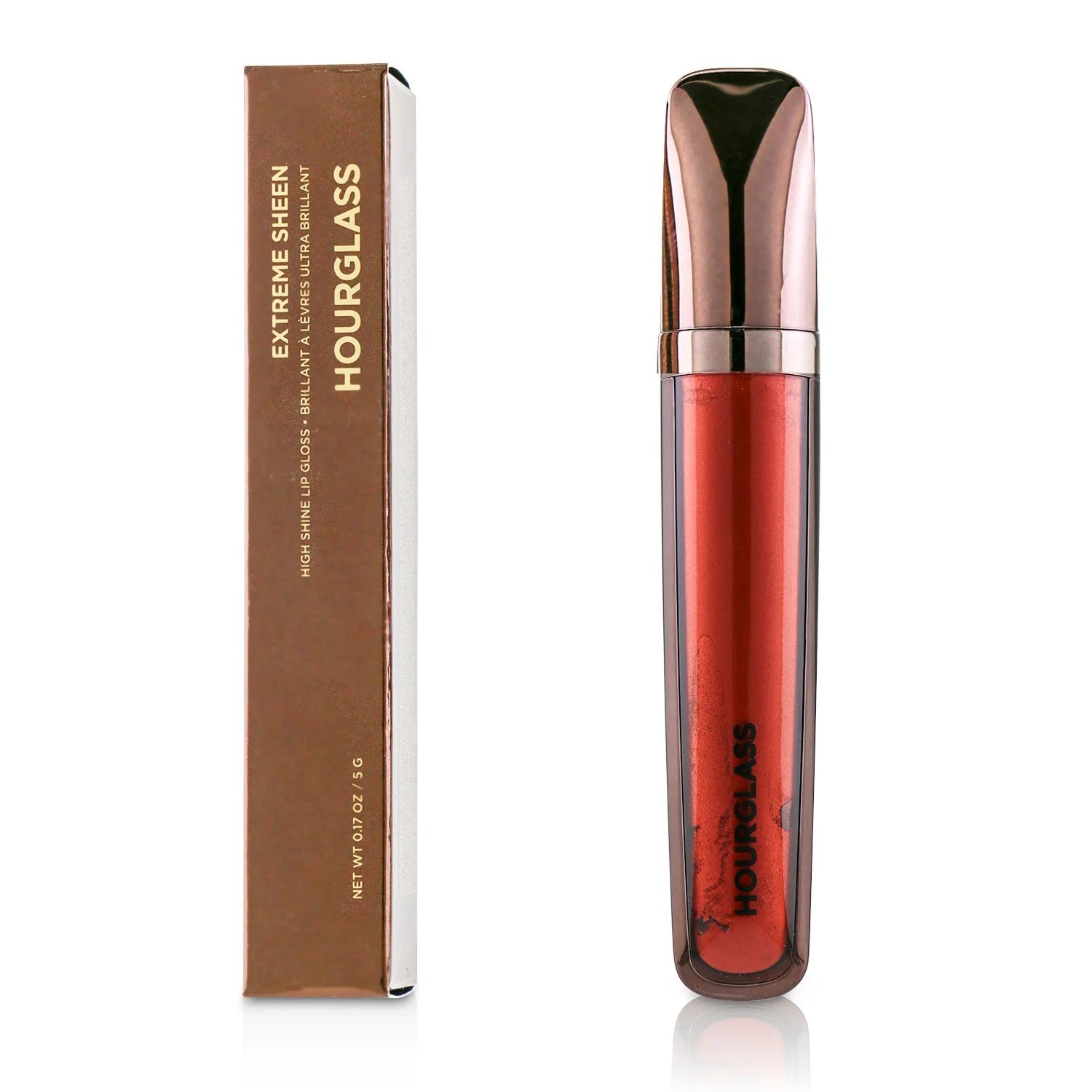 Metallic Rose Gold High Shine Lip Gloss G384