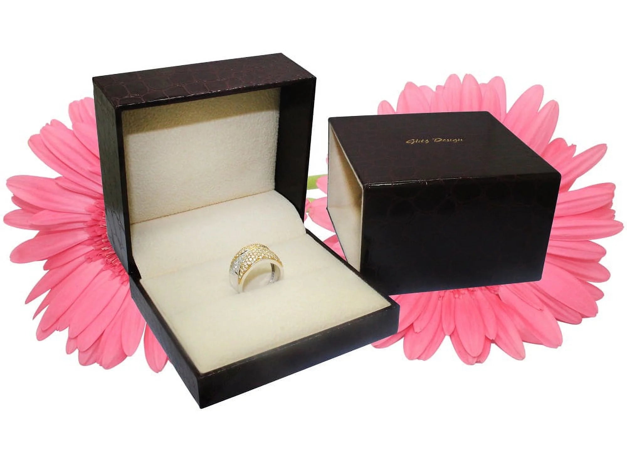 18K White Gold Princess Solitaire Diamond Ring 1.20 Carat J505