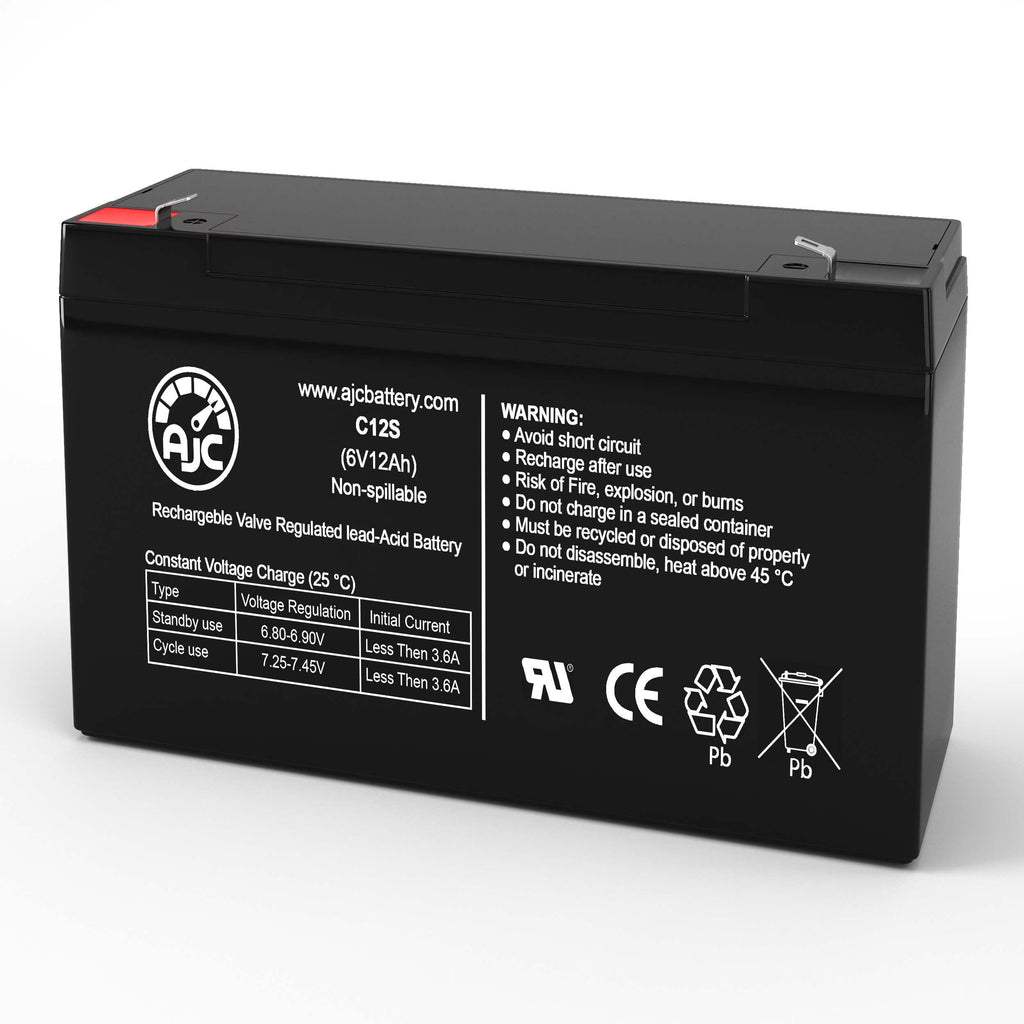 6V 12Ah Emergency Light Battery V299285