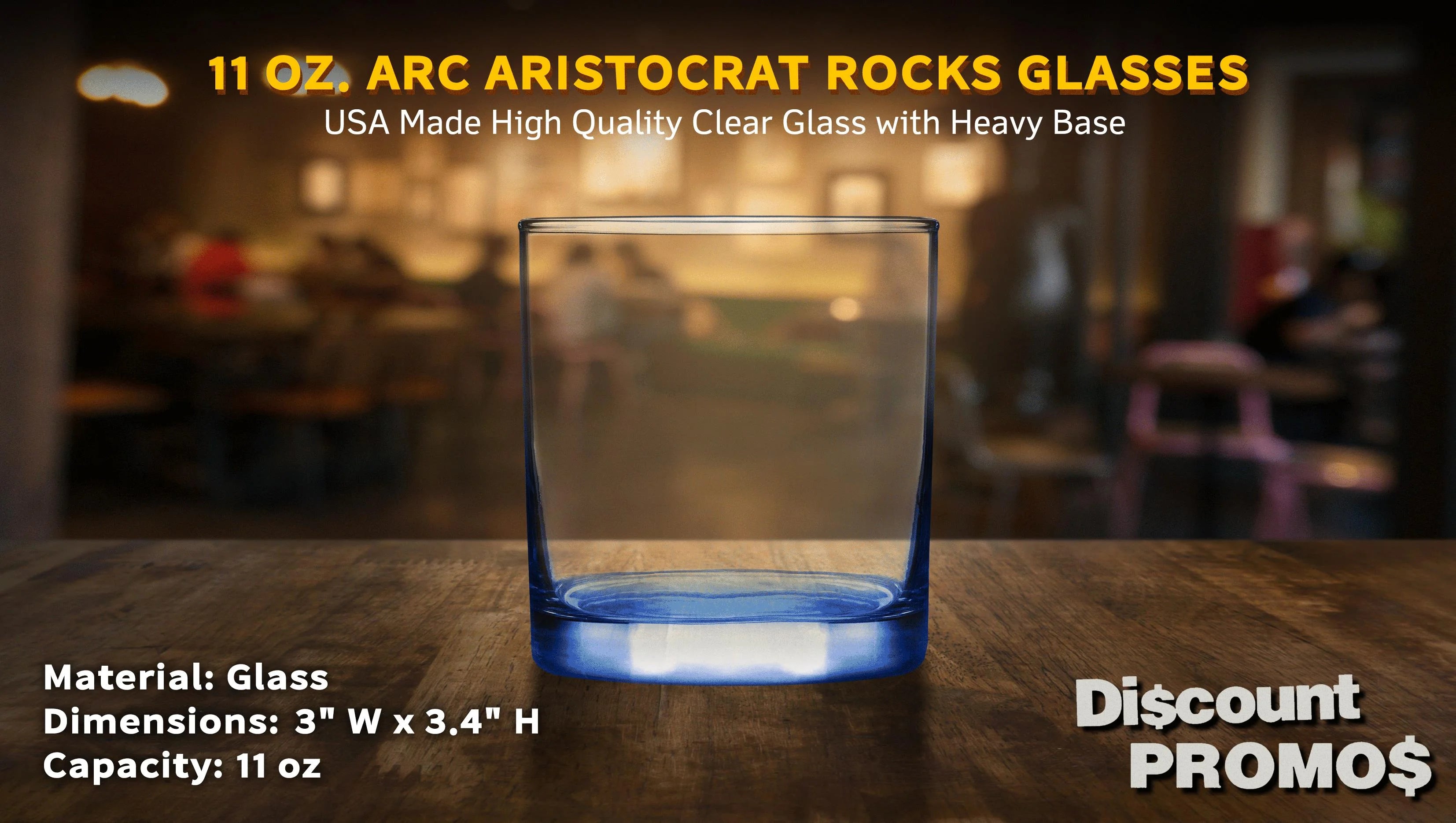 Blue 10 Pack Rocks Glasses Y976177