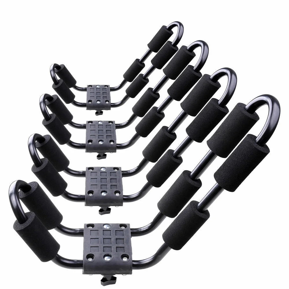 2 Pair Canoe Boat Kayak Roof Rack Carrier J Cross Bar T67204