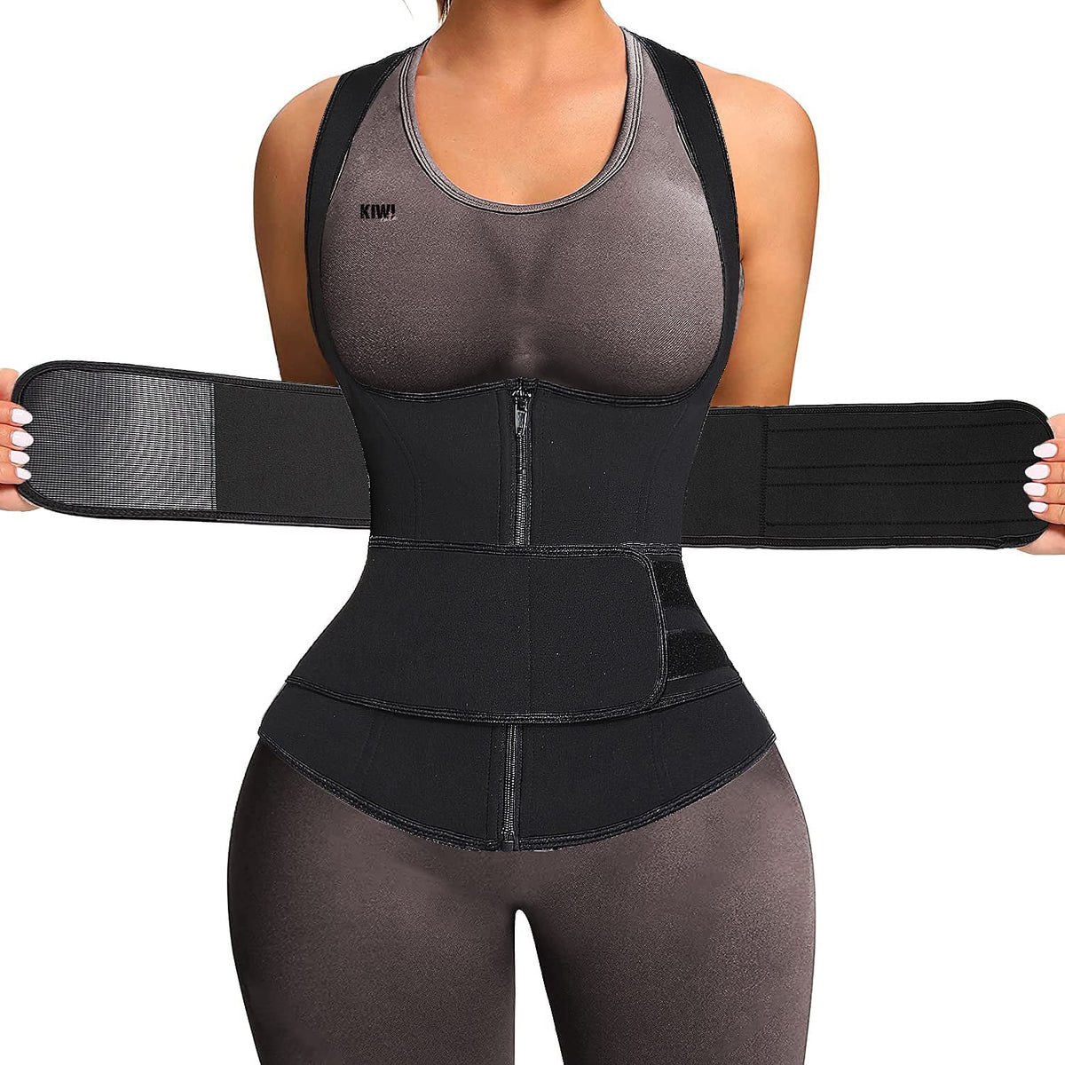 Neoprene Waist Trainer Vest D386407