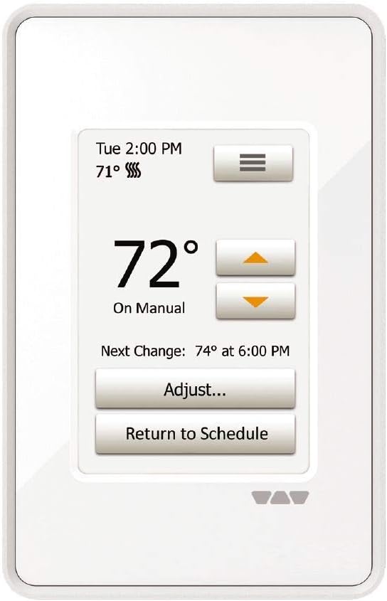 53 Square Feet Floor Heating Kit with Thermostat and Membrane F41132