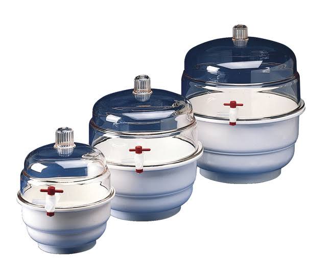 Space Saver Desiccator with Exhaust - 273 mm OD F107