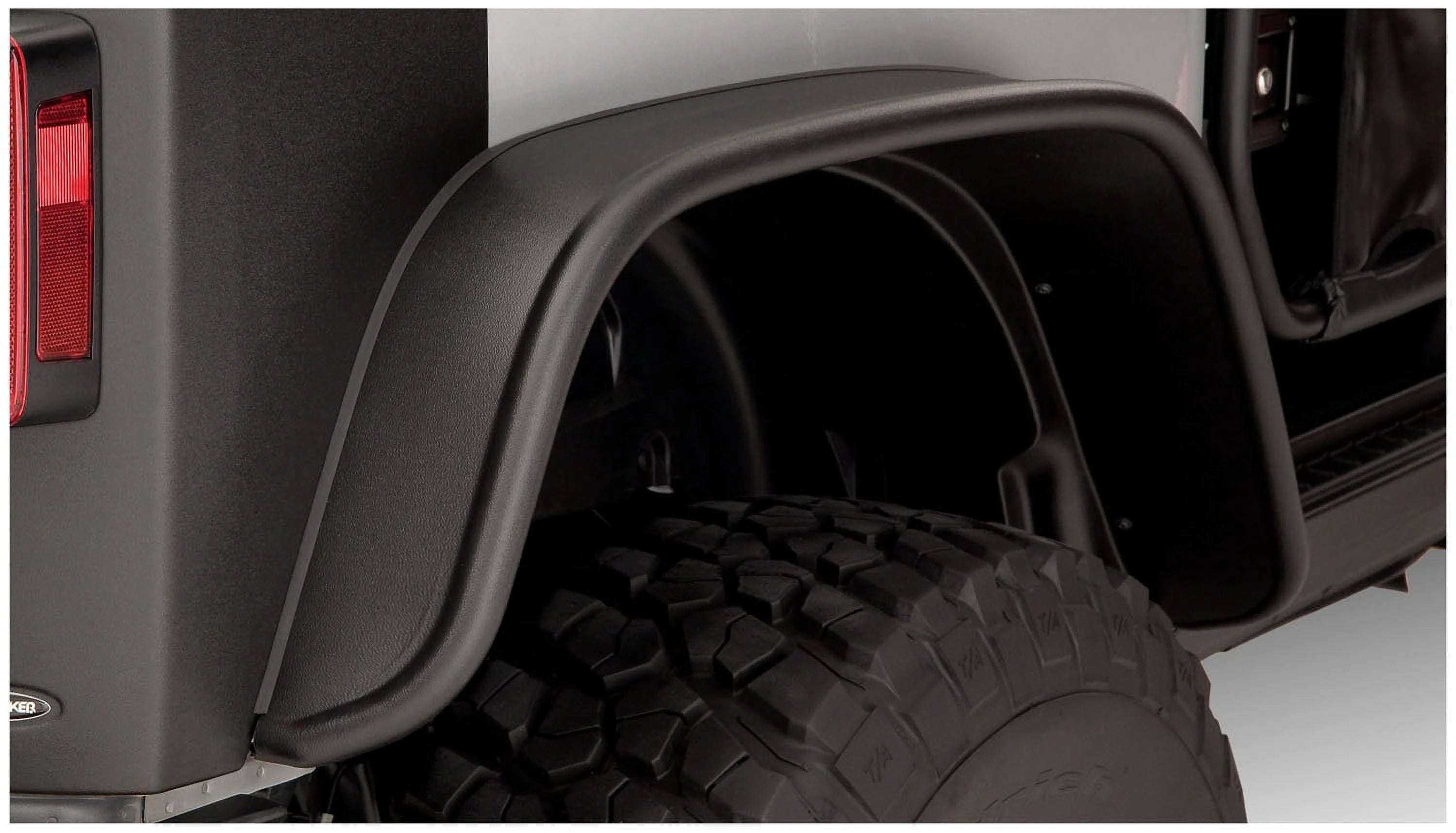 Black Textured Finish 4-Piece Fender Flare Set Y266