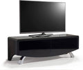 Satin Black Flat Screen TV Cabinet E7445