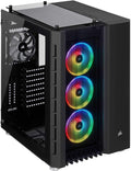 Black Tempered Glass ATX Smart Case H1766