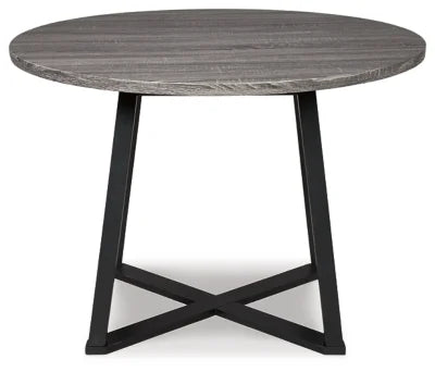 Gray/Black Dining Table C3044