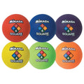Rubber Cover Playground Ball Set, 8-1/2 Dia, Assorted, Set of 6 M1982