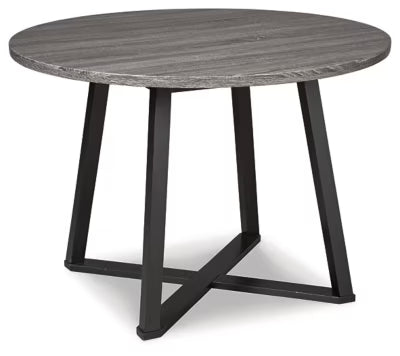 Gray/Black Dining Table C3044