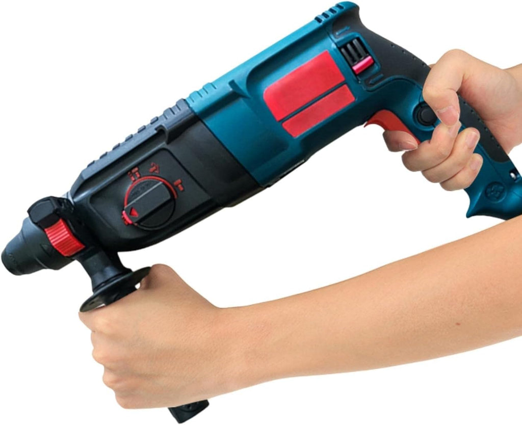 800W Corded SDS-Plus Rotary Hammer Drill with Carrying Case L188
