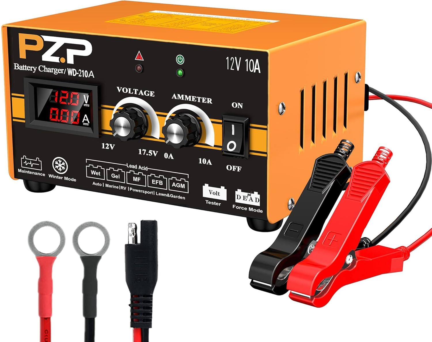 12v Automatic Battery Charger Maintainer W800
