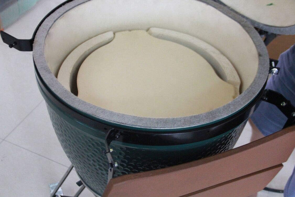 15 Round Ceramic Pizza Stone for Grill and Oven W599
